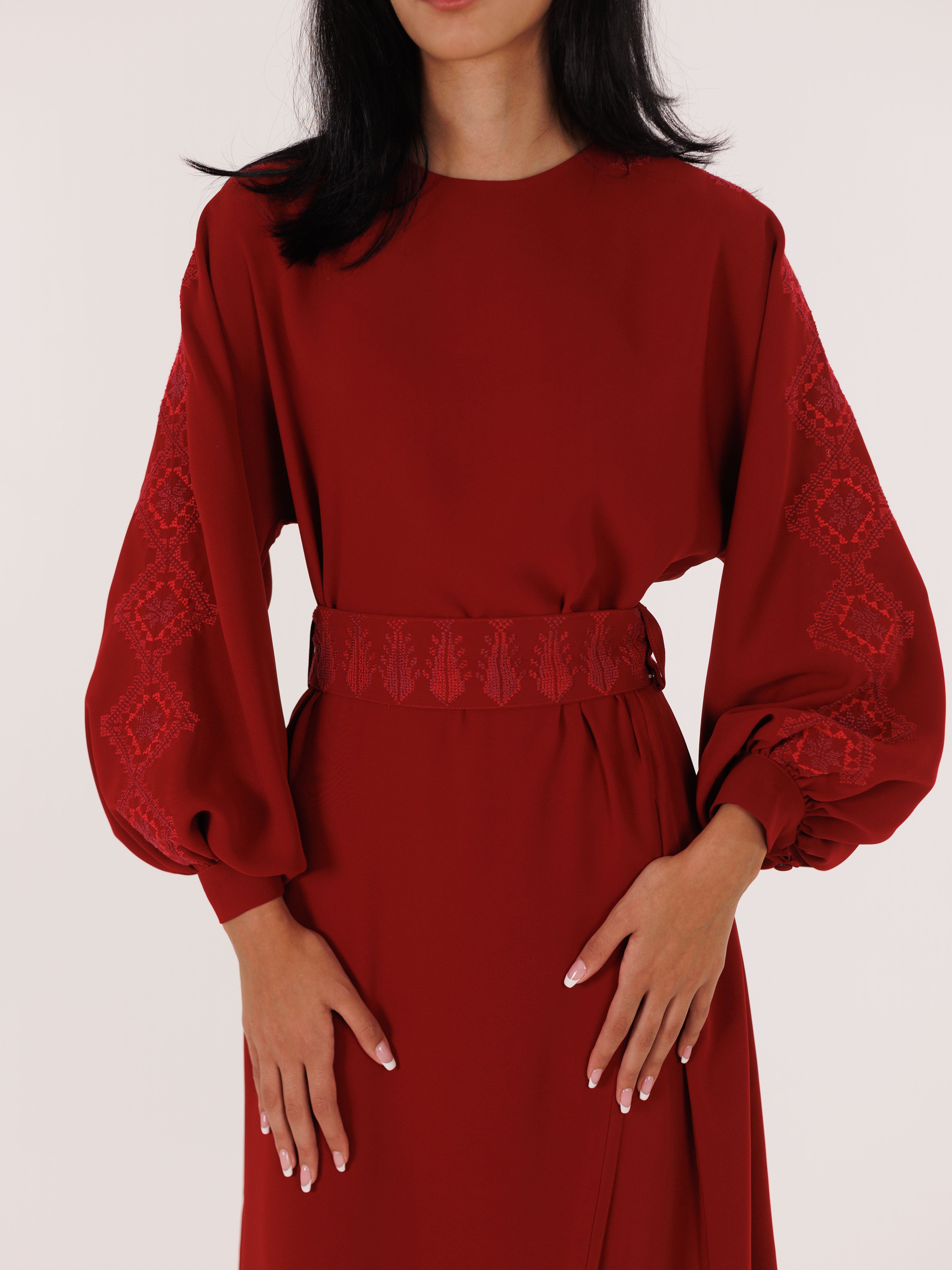 Kharaz w Saru - Belted Dress