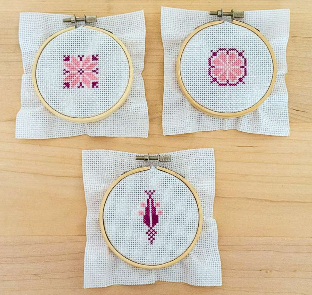 Beginner Tatreez Cross Stitch Kit